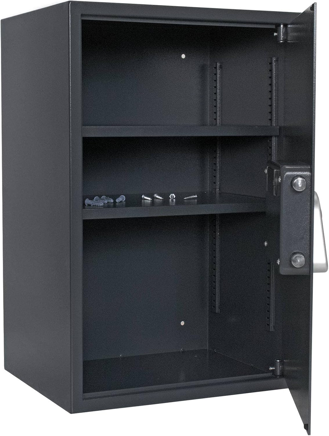 Rottner Möbeltresor Noah 5 Stahl Elektronikschloss mechanische Notöffnung anthrazit BxHxT 45x67x36 c