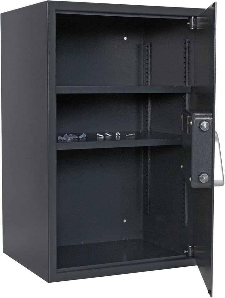 Rottner Möbeltresor Noah 5 Stahl Elektronikschloss mechanische Notöffnung anthrazit BxHxT 45x67x36 c