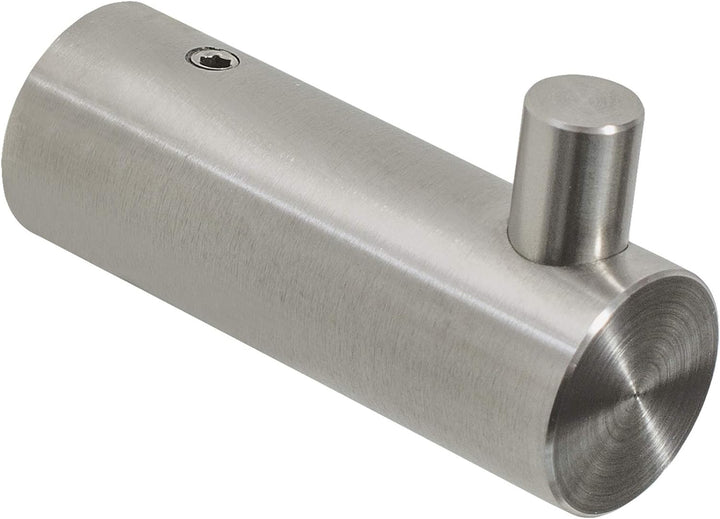 DECOSTEEL Einzelhaken Kleiderbügel | 4er Set | Inox N026 Edelstahl Fest Haltbar Badezimmer Küche, N0