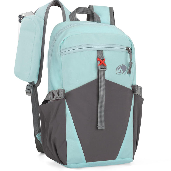 12L Wanderrucksack Klein Leichter, Kleiner Rucksack Lässig Herren Damen, Mini Daypacks für Wandern R