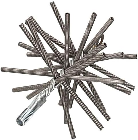 KOTARBAU Schornsteinbesen 140 mm Aus Federstahldraht Flexibel Robust Kaminbesen Russbesen Kaminbürst