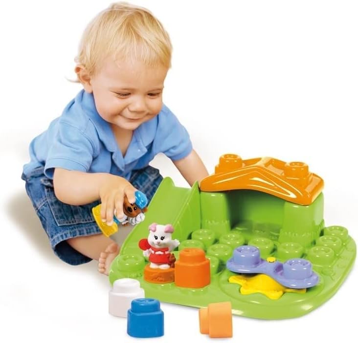 Clementoni 14829 Soft Clemmy Tavolo Parco Giochi, Multicolore, XL