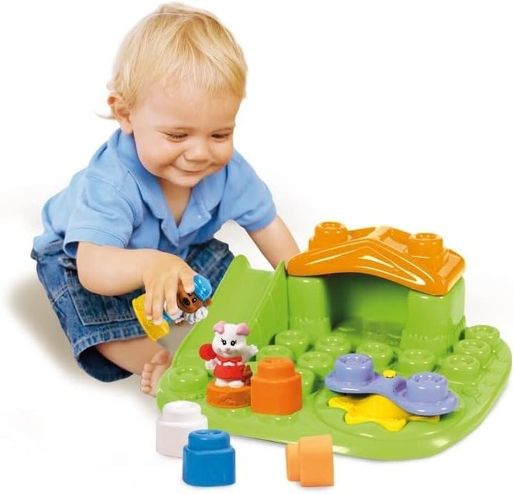 Clementoni 14829 Soft Clemmy Tavolo Parco Giochi, Multicolore, XL