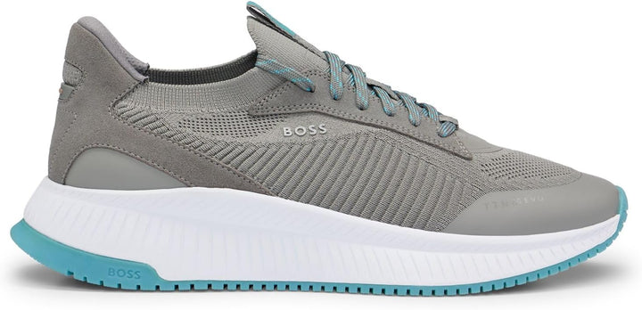 BOSS Herren Ttnm Evo_slon_knsd Running 43 EU Dark Grey24, 43 EU Dark Grey24