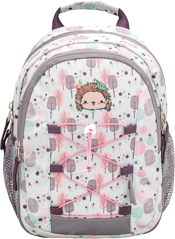 Belmil Kinderrucksack Mädchen für 1-3 Jährige - Super Leichte 260 g/Kindergarten/Krippenrucksack Kin