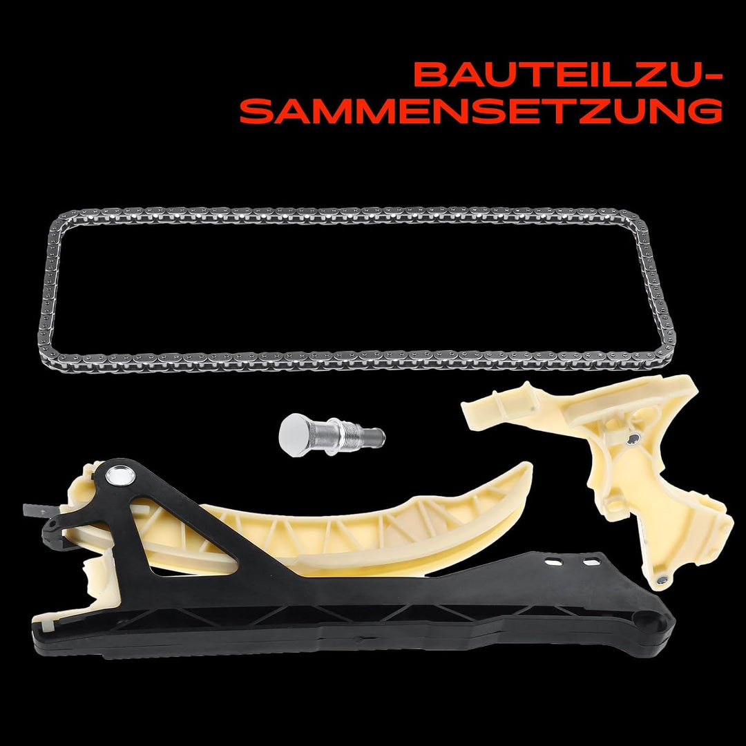 4x Steuerkettensatz für 1er E81 E87 E88 120i 3er E46 316i 318i 5er E60 520i X1 E84 X3 E83 Z4 Roadste