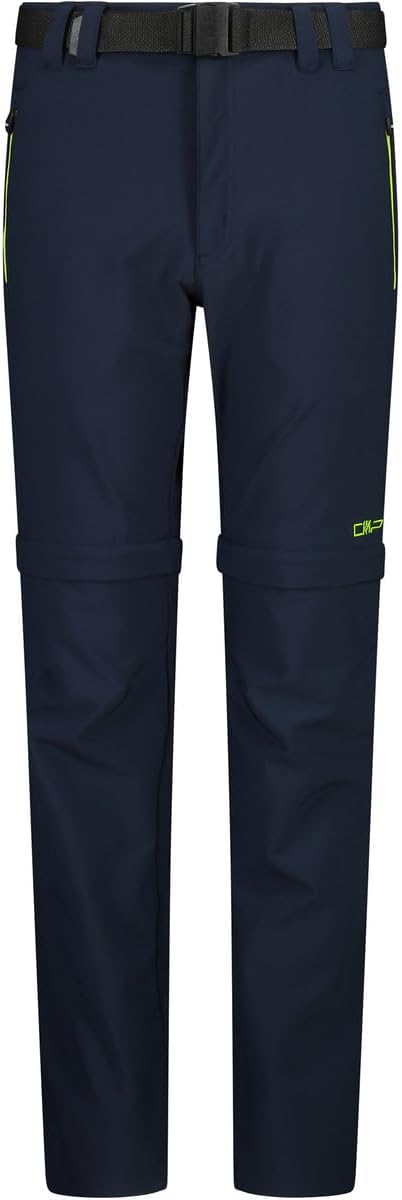 CMP Jungen Hose Zip Off Hose 98 B. Blau-limettengrün, 98 B. Blau-limettengrün