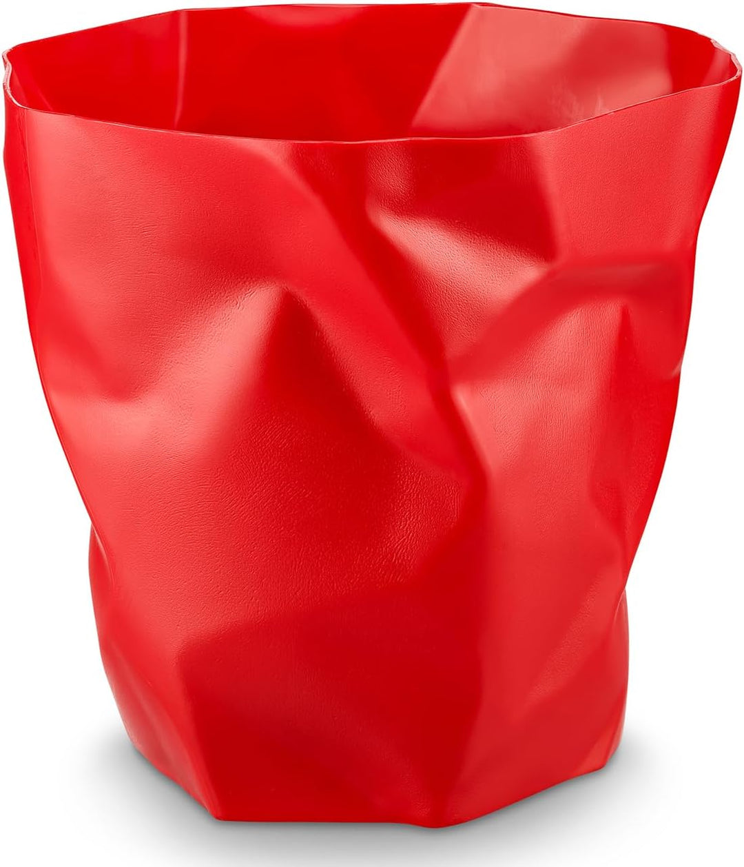 Essey Design Papierkorb Bin Bin, Design Mülleimer für Büro und Bad, 14 Liter, rot, rot