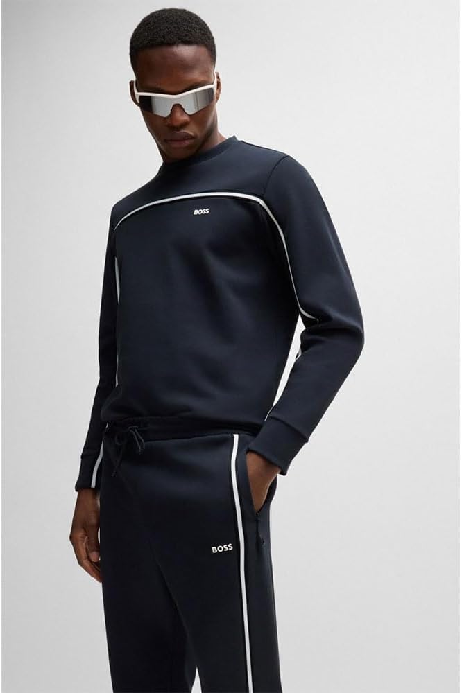 BOSS Herren Hadiko 1 Hadiko 1 L Dark Blue402, L Dark Blue402