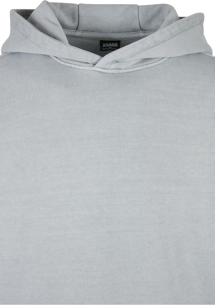 Urban Classics Herren Heavy Terry Garment Dye Hoody L Summerblue, L Summerblue