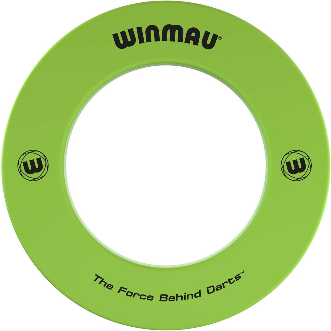 WINMAU Unisex – Erwachsene Printed Dartboard Surround Standard Green, Standard Green