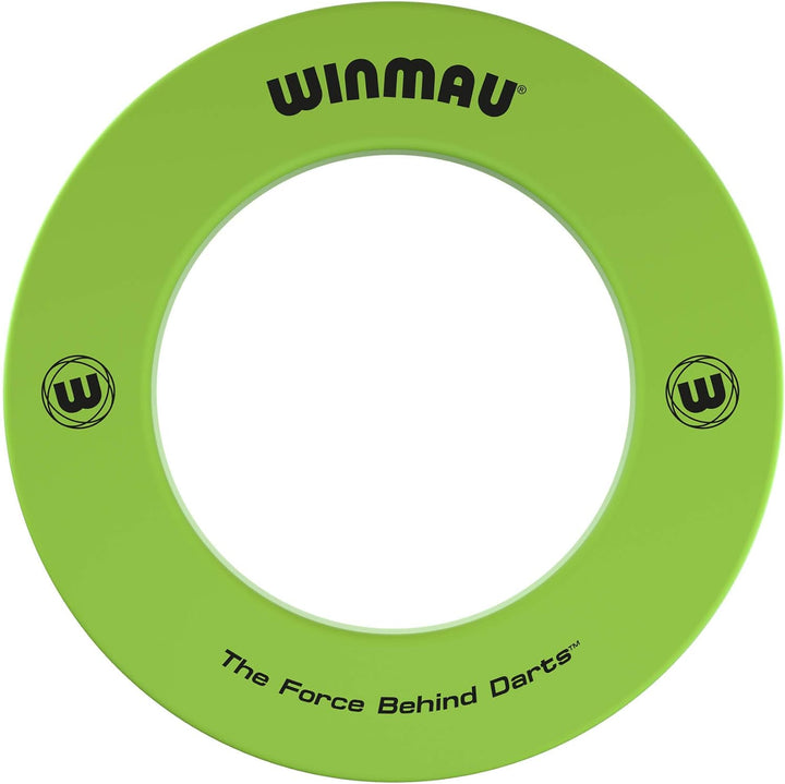 WINMAU Unisex – Erwachsene Printed Dartboard Surround Standard Green, Standard Green