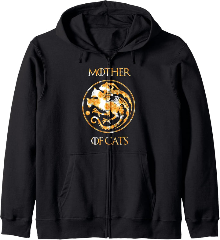 Mother of Cats Shirt - Mutter der Katzen Kapuzenjacke
