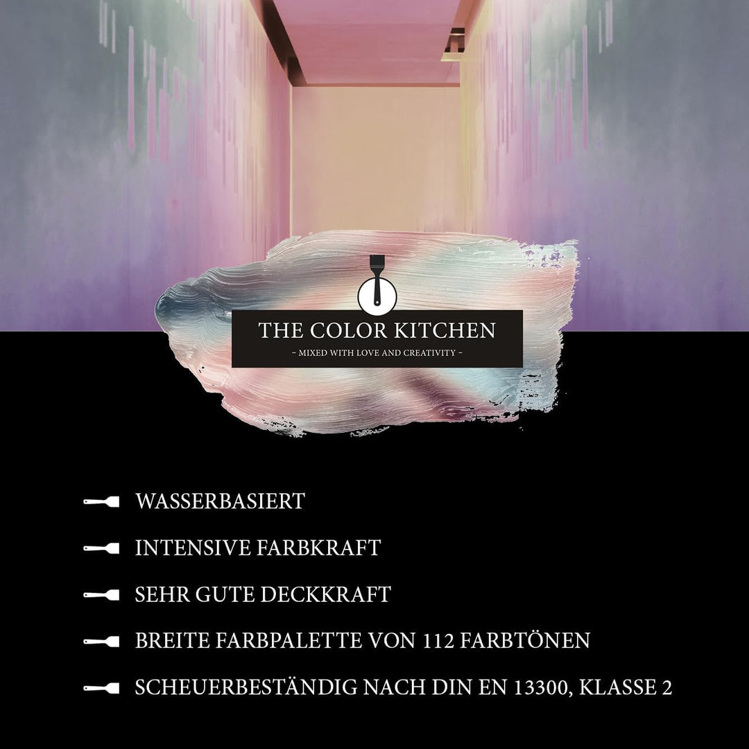 THE COLOR KITCHEN helle Wandfarbe - Malerfarbe für Wohnzimmer und Schlafzimmer - matte Innenfarbe in