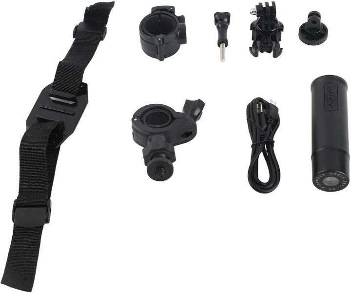 Bewinner HD 1080P Action-Kamera, Fahrrad-Motorrad-Helmkamera, IP68 Wasserdicht, 120 ° Weitwinkel-Cam