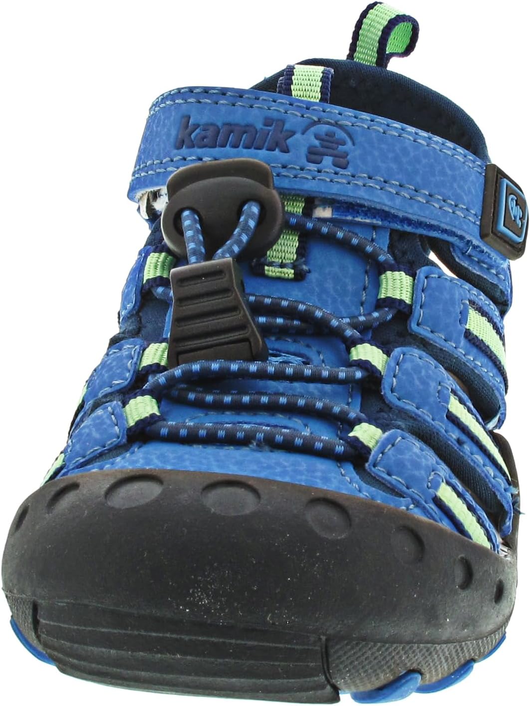 KAMIK Unisex-Kinder Crab Geschlossene Sandalen 25 EU Blue Green, 25 EU Blue Green