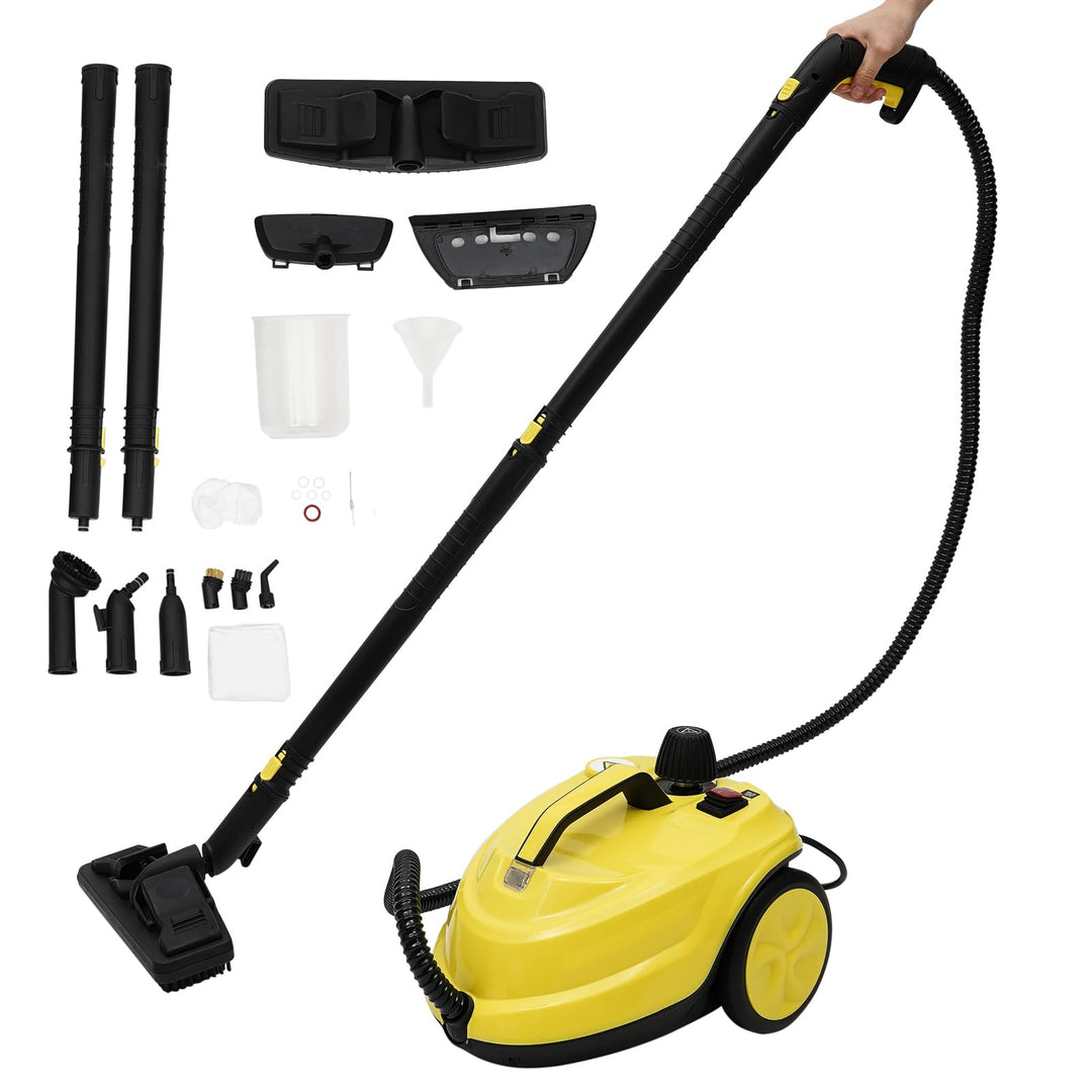 Dampfreiniger, 2000W Mehrzweck Dampfreiniger Handgerät, Fassungsvermögen 1.8L, Dampfdruck 5 bar, für