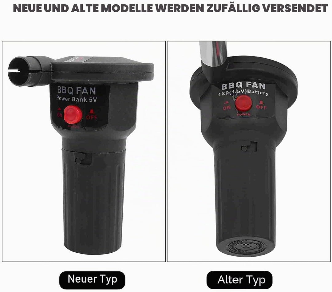 Jeffergarden Grill Luftgebläse 5 V Leichte Tragbare BBQ hair dryer Leichter Ventilator Werkzeuge Her