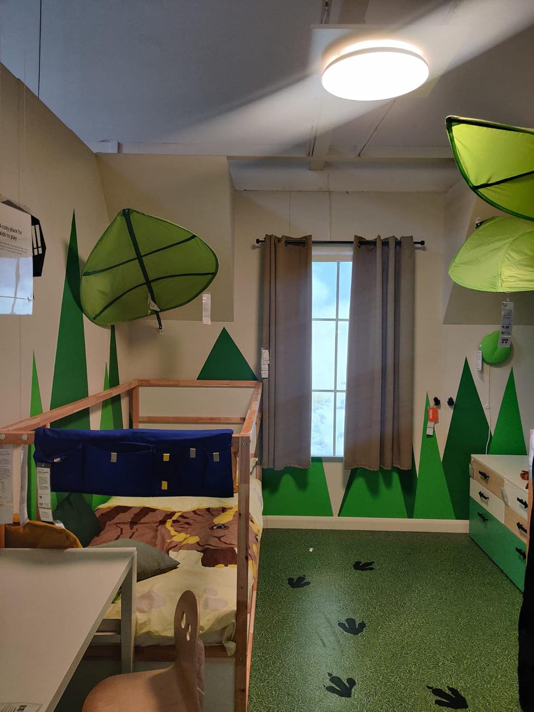 Ikea 903.384.03 LÖVA Betthimmel in grün, länge: 136 cm; breite: 90 cm, 1