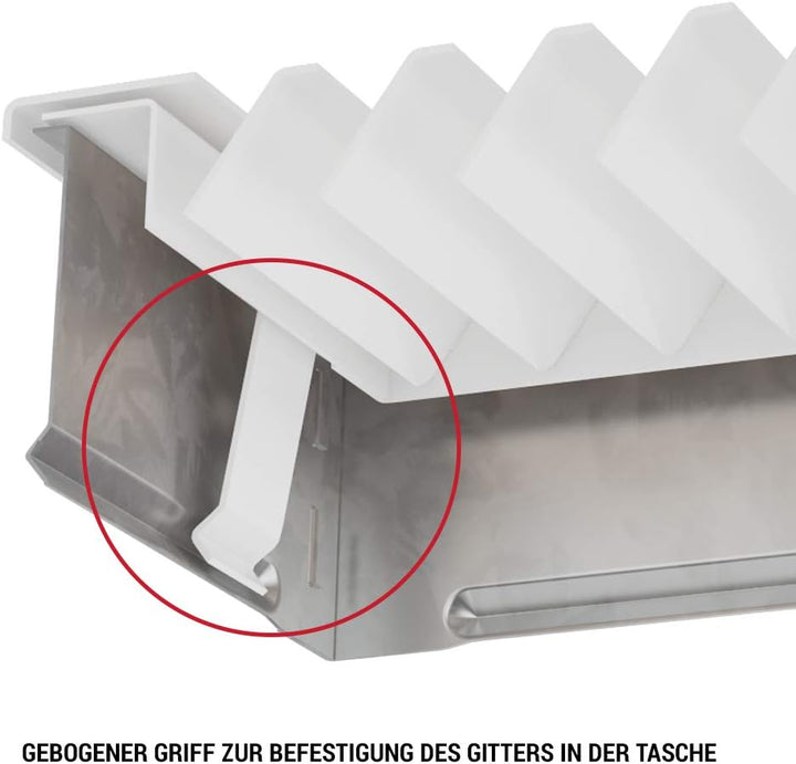 kratki Lüftungsgitter Kamingitter Fresh 17cm x 37cm schwarz 17 x 37 cm Schwarz, 17 x 37 cm Schwarz