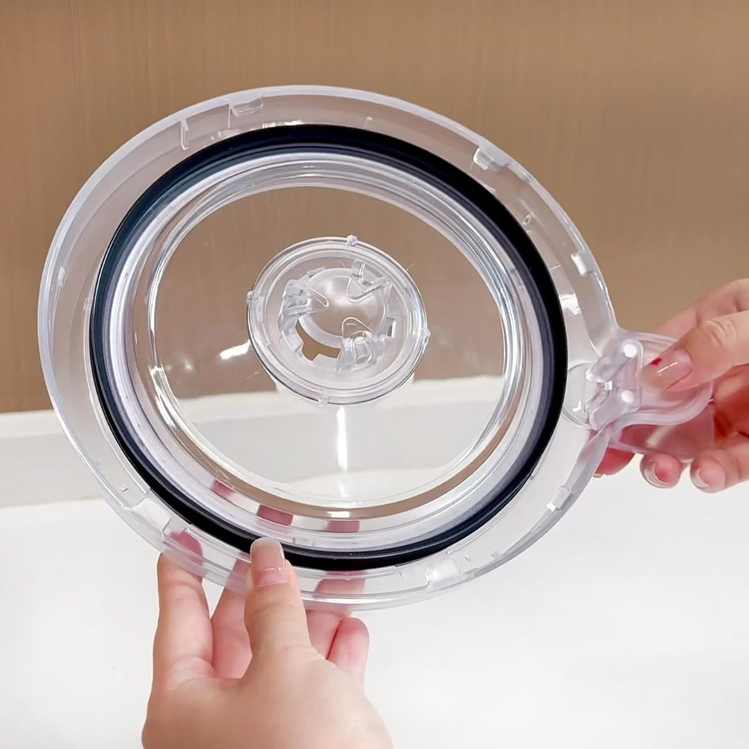 Lid for Thermomix TM7 Mixing Bowl Cover Transparent Visible PC + Silicone | Food Processor Replace P