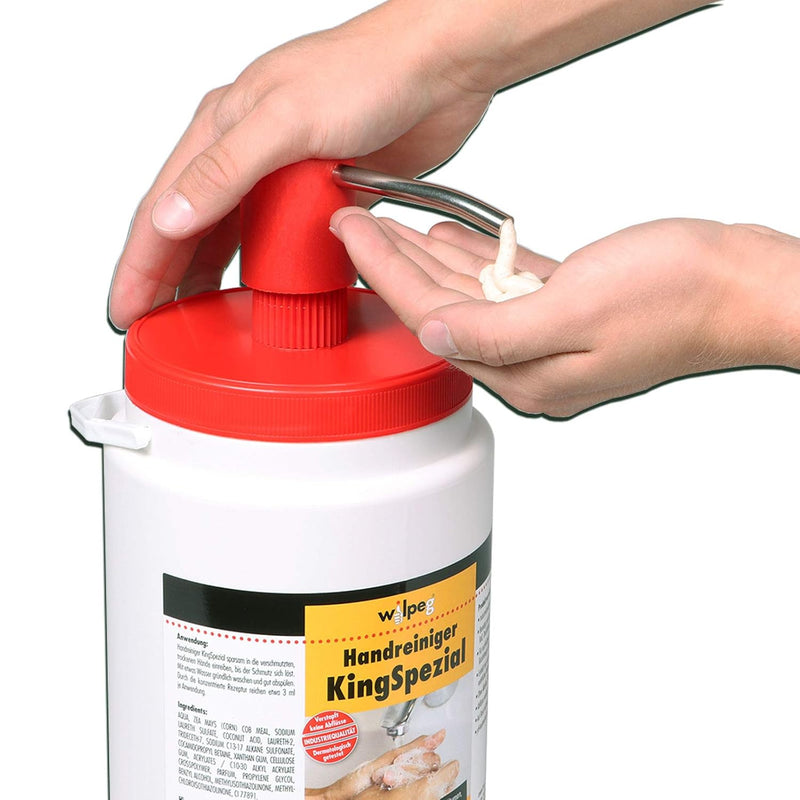WILPEG Handreiniger 3 Liter - Seife, Waschpaste, Handwaschpaste für starke Verschmutzungen wie Farbe