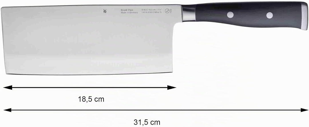 WMF Grand Class Chinesisches Kochmesser 31,5 cm, Küchenmesser, Made in Germany, Messer geschmiedet,