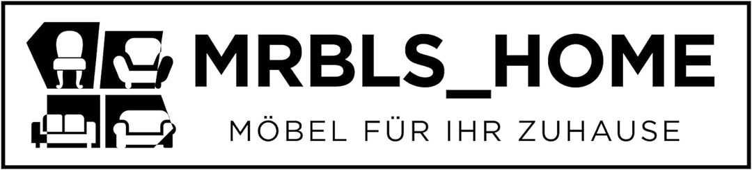 MRBLS Couchtisch – modernes rustikales Design – Wohnzimmer-Tisch Beistelltisch Kaffeetisch Sofatisch