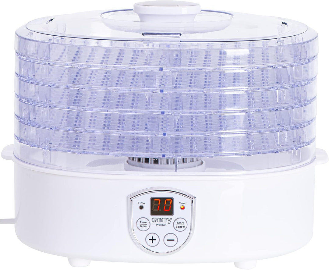 CR6659 CR 6659 Camry Lebensmitteltrockner, 550W, Dörrautomat, Lebensmittel Dehydrator, Dörrgerät für