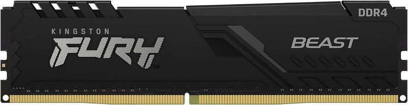 Kingston FURY Beast 16GB (4x4GB) 2666MHz DDR4 CL16 Desktop Speicher Kit mit 4 KF426C16BBK4/16 16GB K