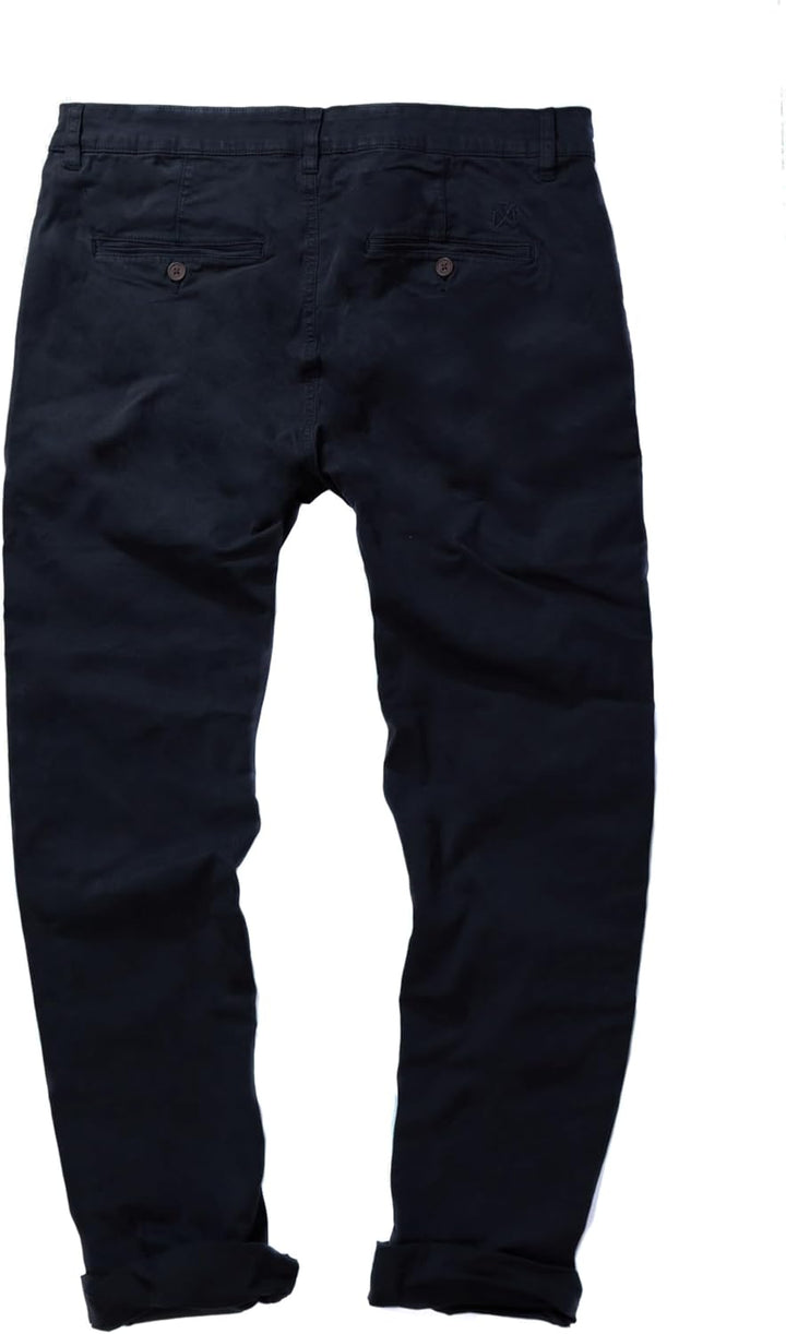JP 1880, Herren, Grosse Grössen, Chino, Bauch Fit 28 Dunkel Marine, 28 Dunkel Marine