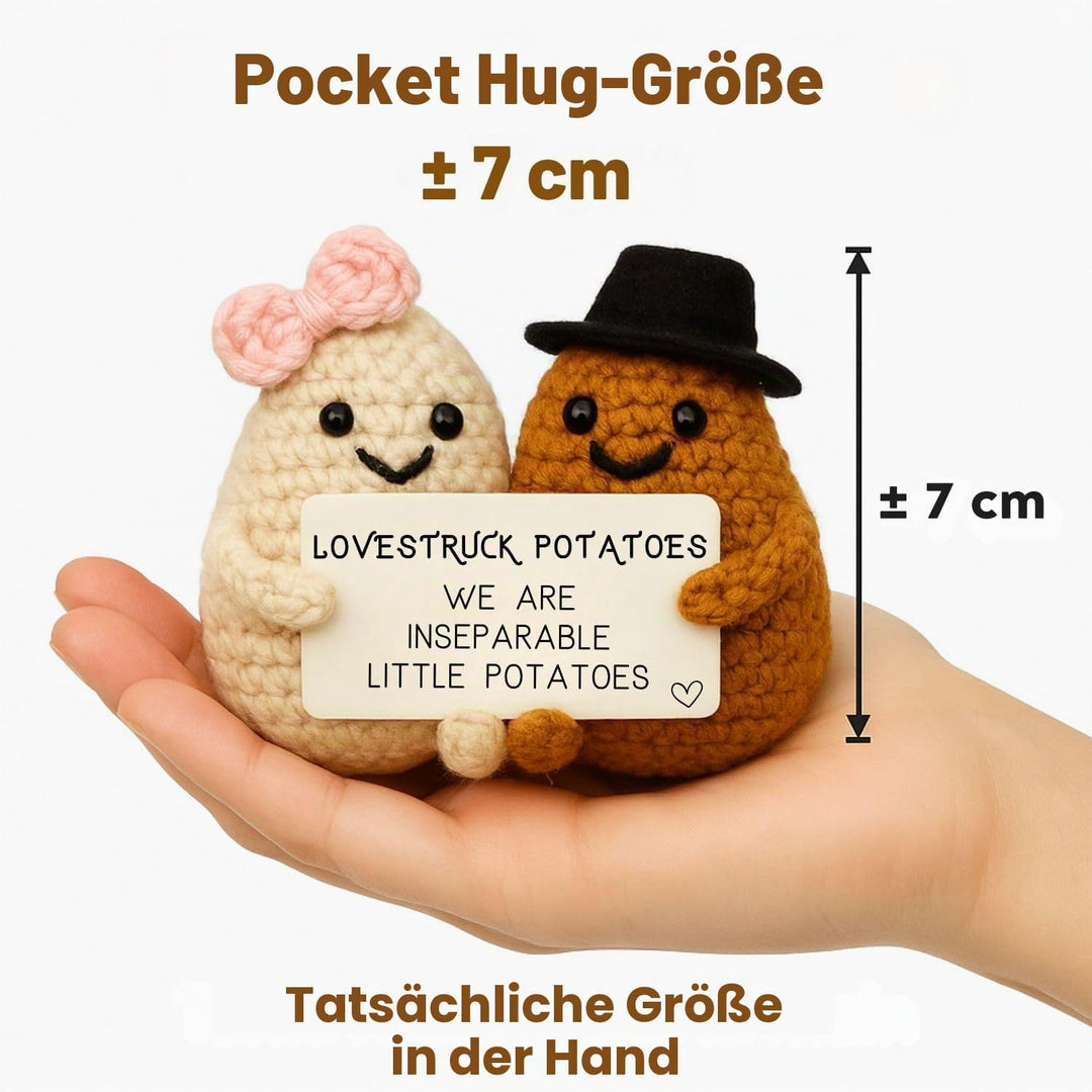 Verliebte Kartoffeln© | Romantisches Geschenk | Sie & Er | Paaridee | Valentinstag Geburtstag Hochze