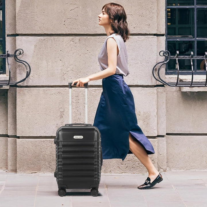 MoFut Handgepäck Koffer, Reisekoffer, Hartschalenkoffer Trolley Rollkoffer Suitcase mit Rollen, Hart