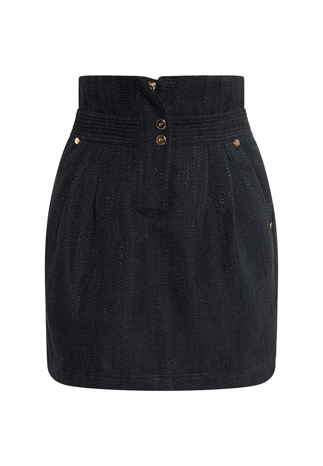 faina Damen Rock S Schwarz, S Schwarz