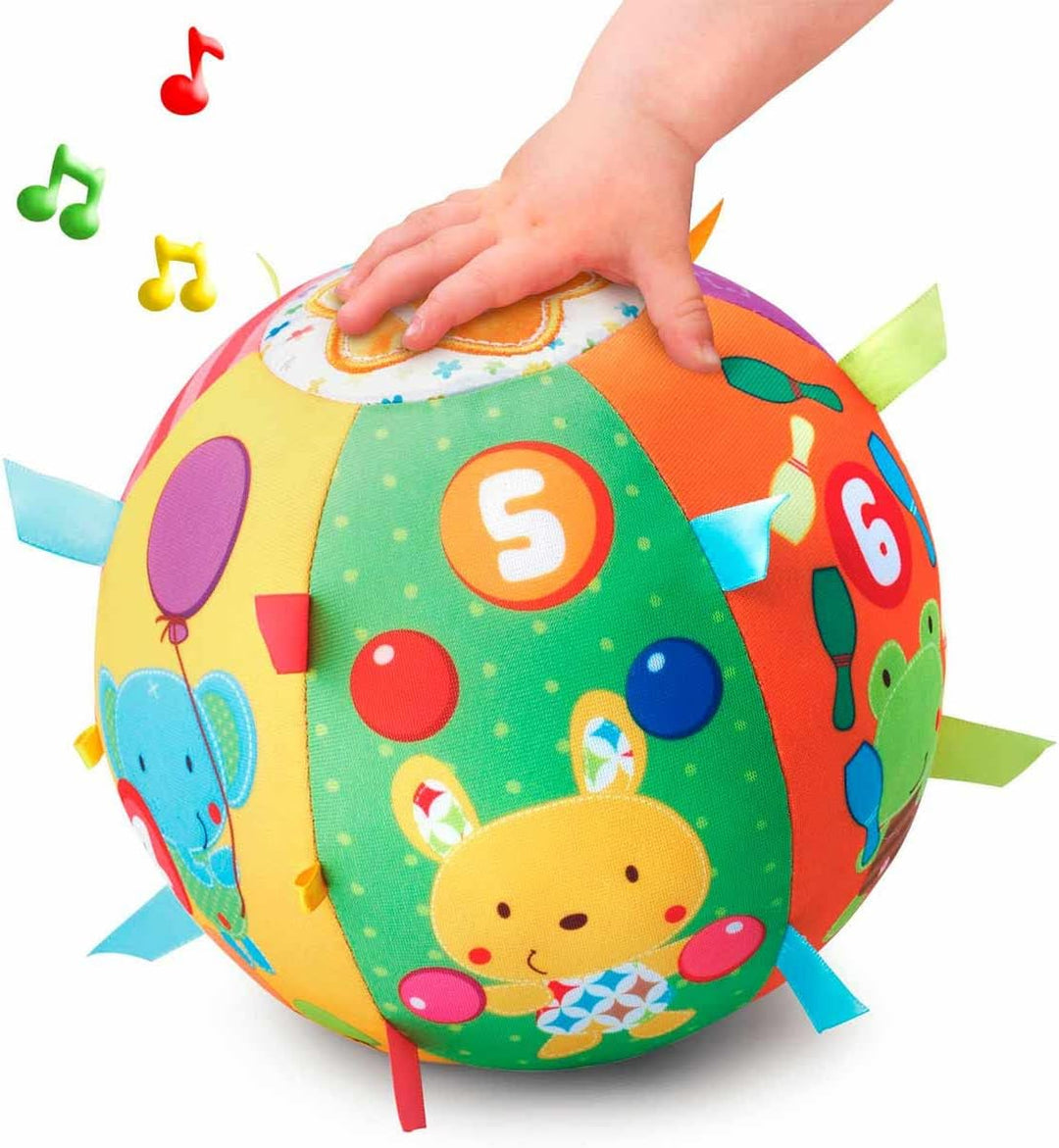 VTech Interaktiver Singerball aus Stoff mit mehr als 50 Liedern, mehrfarbig, 24,9 x 14,0 x 8,9 cm (3