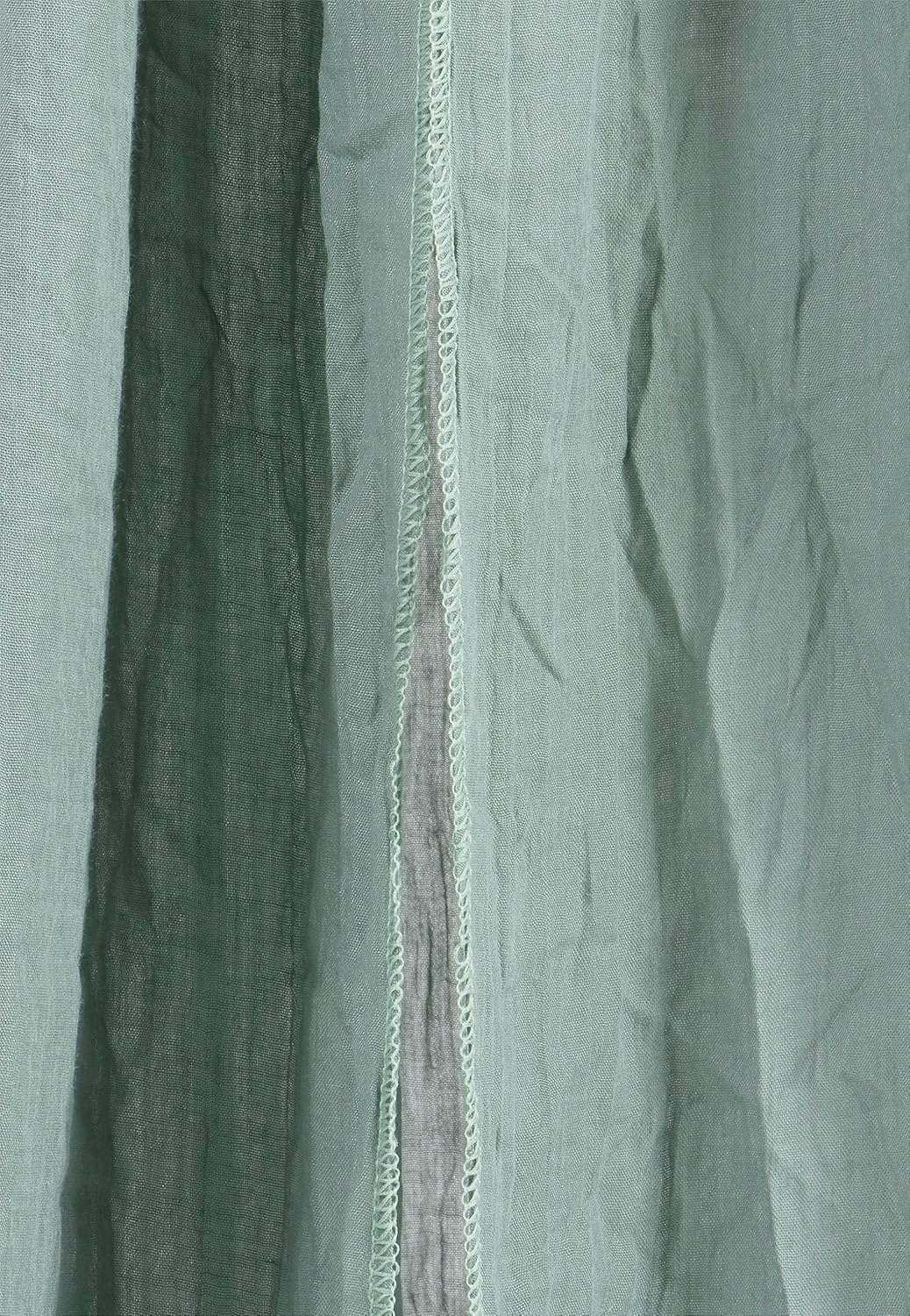 Jollein Baldachin Vintage 155 cm - Ash Green Grün H155 x B280 cm (1er Pack), Grün H155 x B280 cm (1e