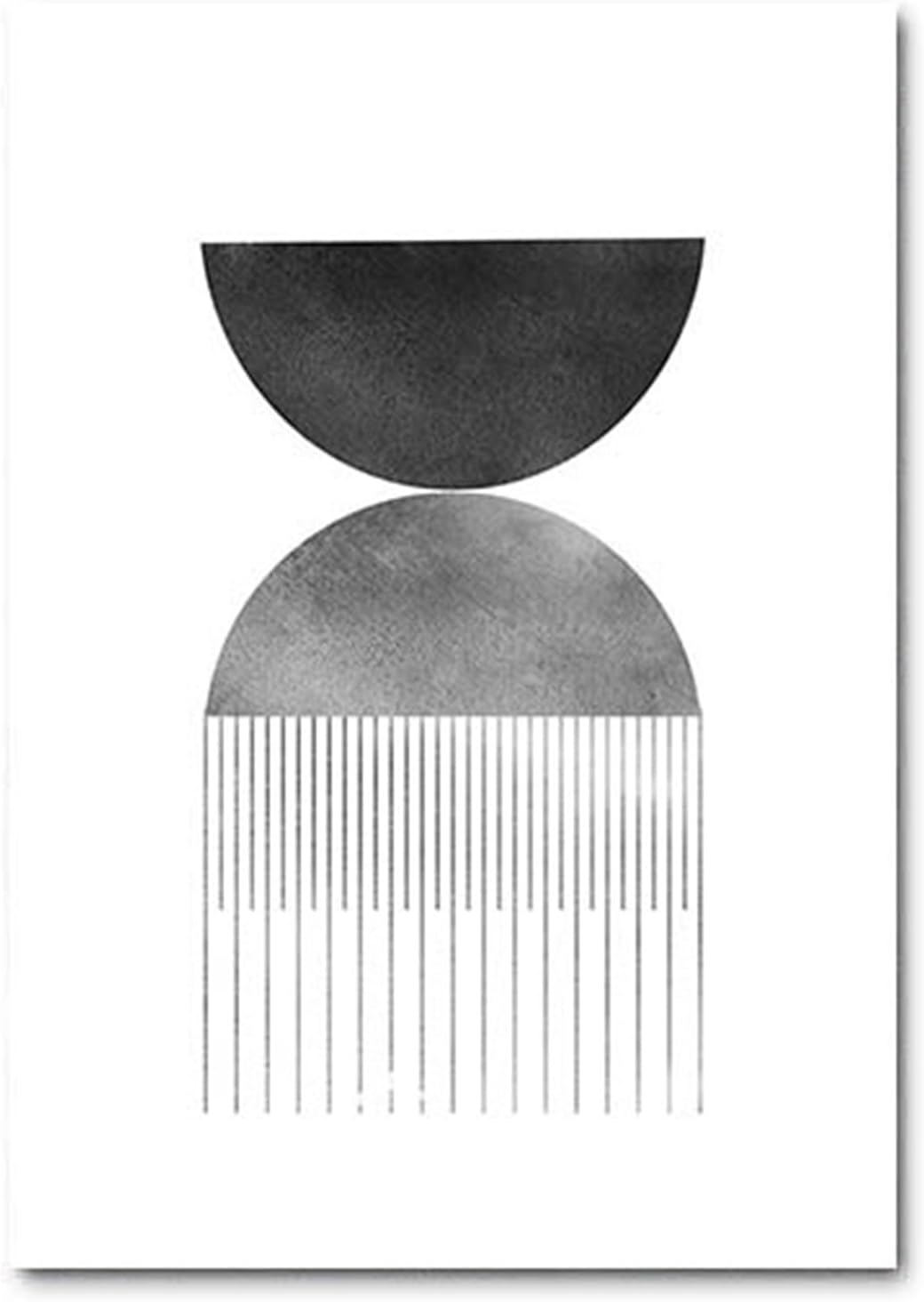 UGZDEA Abstrakt Leinwand Poster, Moderne Boho 3er Set Kunstposter Wanddeko Bilder Set für Wohnzimmer