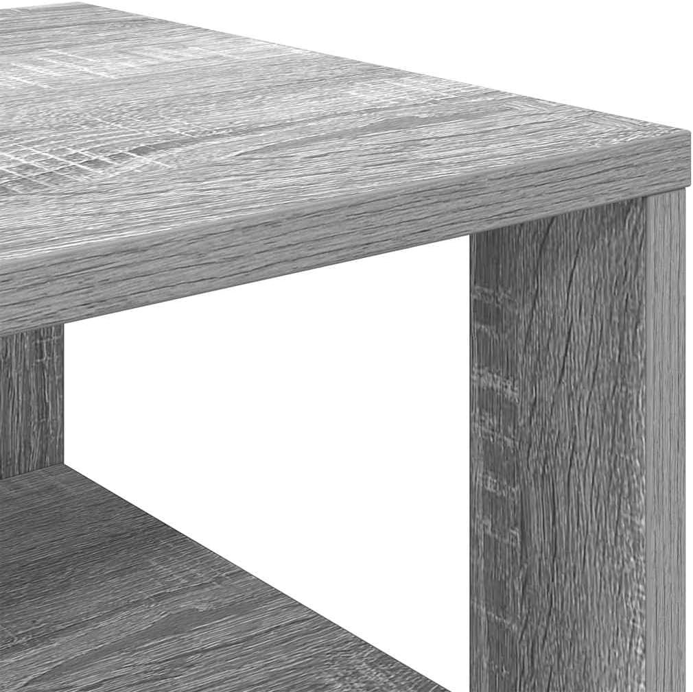 vidaXL Schuhregal Grau Sonoma 61x32x70 cm Holzwerkstoff, Schuhschrank, Schuhaufbewahrung, Schuhe Org