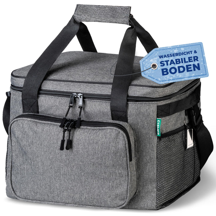 Faltbare Kühltasche gross 30L wasserdicht +12h Frische extra stark isolierte Kühltasche faltbar – Kü