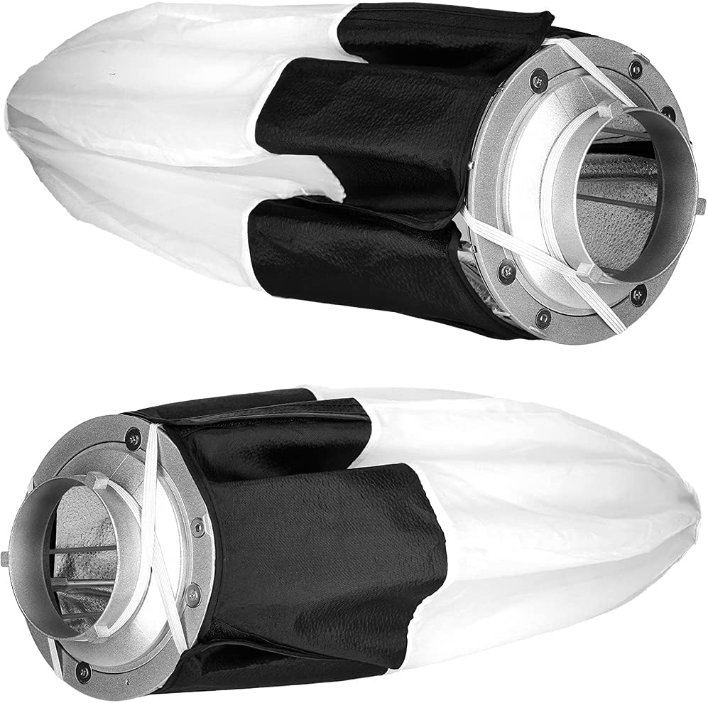 Rollei Ballon Softbox mit Licht-Kontrollvorhang, 65cm runder Lichtformer mit Bowens S-Type Bajonett
