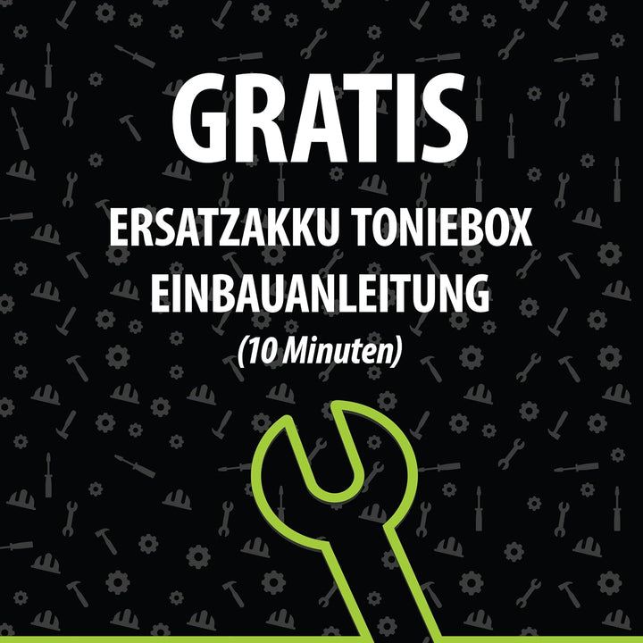 Namtek Ersatzakku - Toniebox Akku Ersatz 50AA5S - Akku-Pack für Toniebox/Ersatzbatterien Tonie Box L