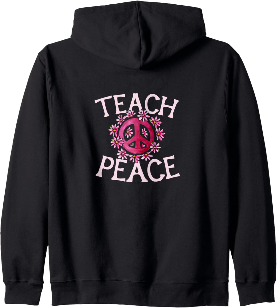 Teach Peace Kapuzenjacke