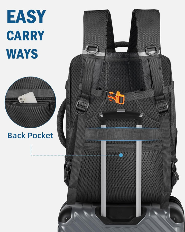 PEKREWS Avata 2 Tasche, Erweiterbar Handgepäck Rucksack für DJI Goggles 3, RC Motion 3, Hartschale T