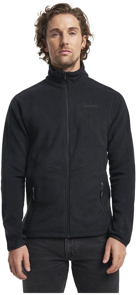 Tenson Heren Fleecejacke Miracle Fleece M Ns XXL Blacks, XXL Blacks