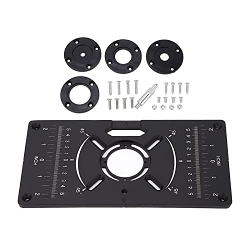 Oberfräsen-Tischplatte, Oberfräsen-Tisch-Einlegeplatte, Oberfräsen-Platte, Trimmmaschine, Flip-Board