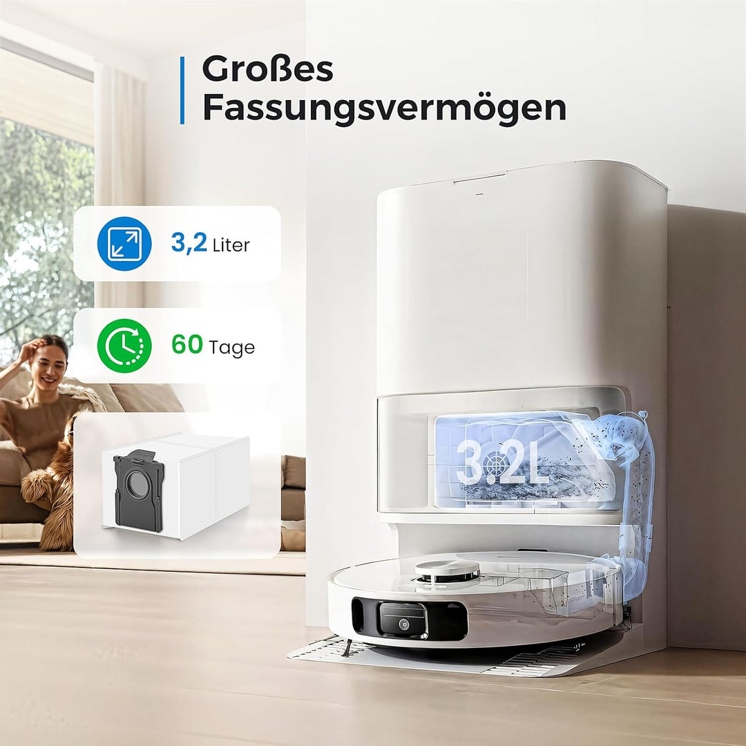 16 Stück Staubbeutel für Dreame L10s Ultra Gen 3 / Gen 2 / X50 Ultra Complete / L40s / L40 Ultra / M