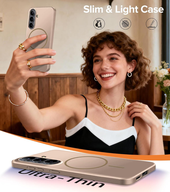 sqgylgl Ultradünne Hülle für Samsung Galaxy S26 5G, Extrem Dünn Matte S26 Handyhülle PC Schale Kompa