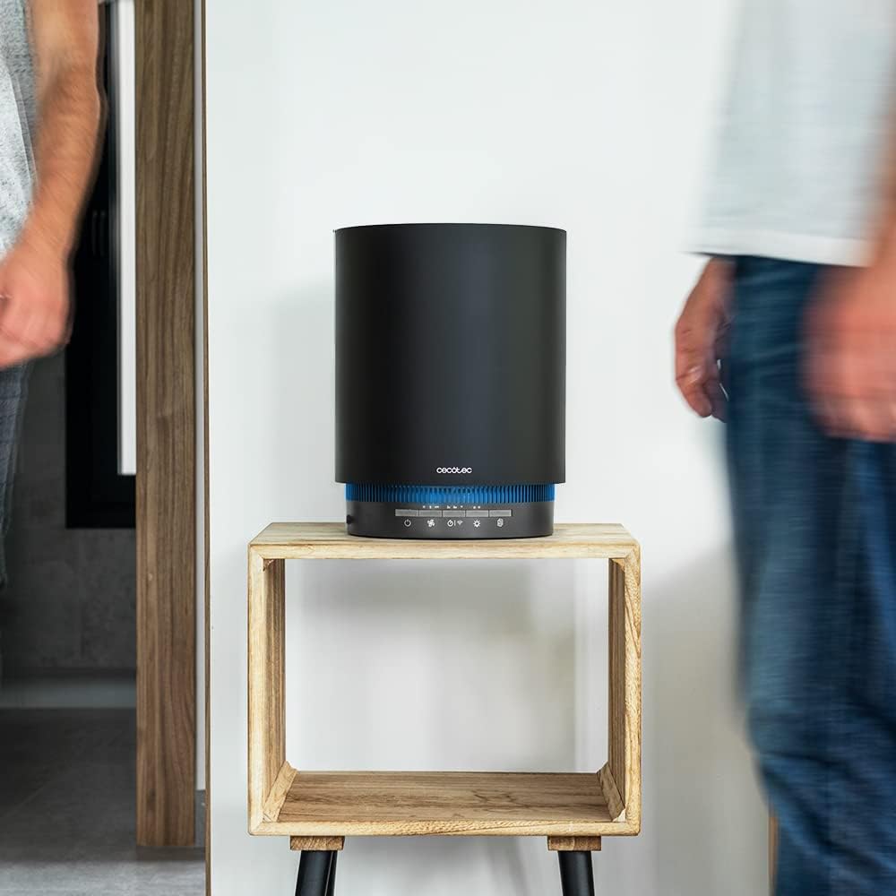 Cecotec Tragbare Luftreiniger TotalPure 7500 Connected (1800 Style Pro Connected) WiFi-Steuerung | 4