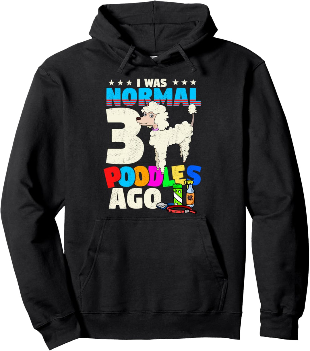 Normal 3 Pudel Pullover Hoodie