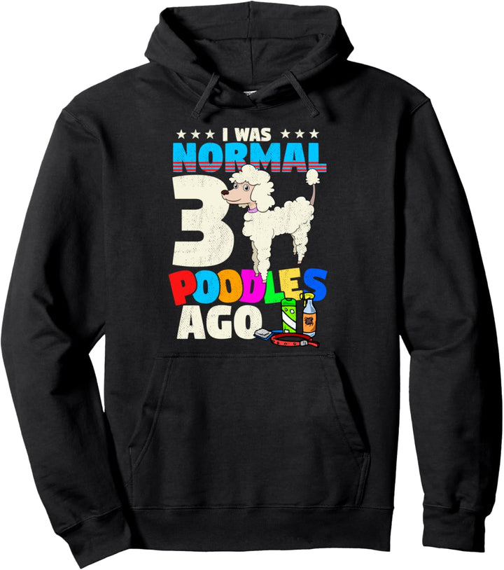 Normal 3 Pudel Pullover Hoodie